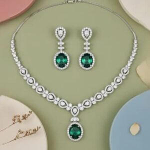 Green Stone Jwellery set
