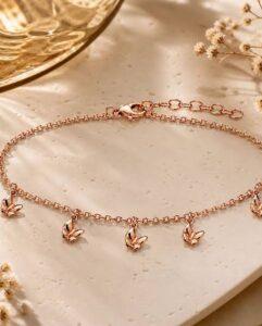 Rose Gold Flutter Butterfly